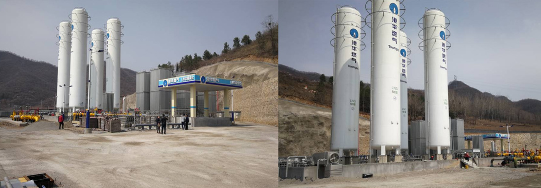 LNG vaporization & pressure reduction station